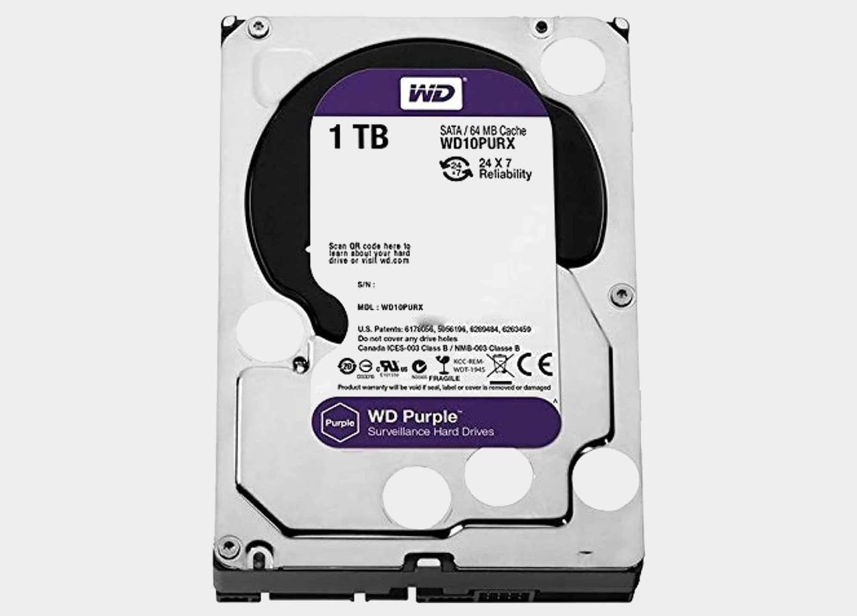 WD Internal Hard Disk 1TB Purple