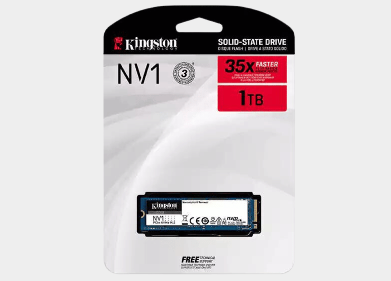 Kingston NV1 1TB M.2 2280 NVMe