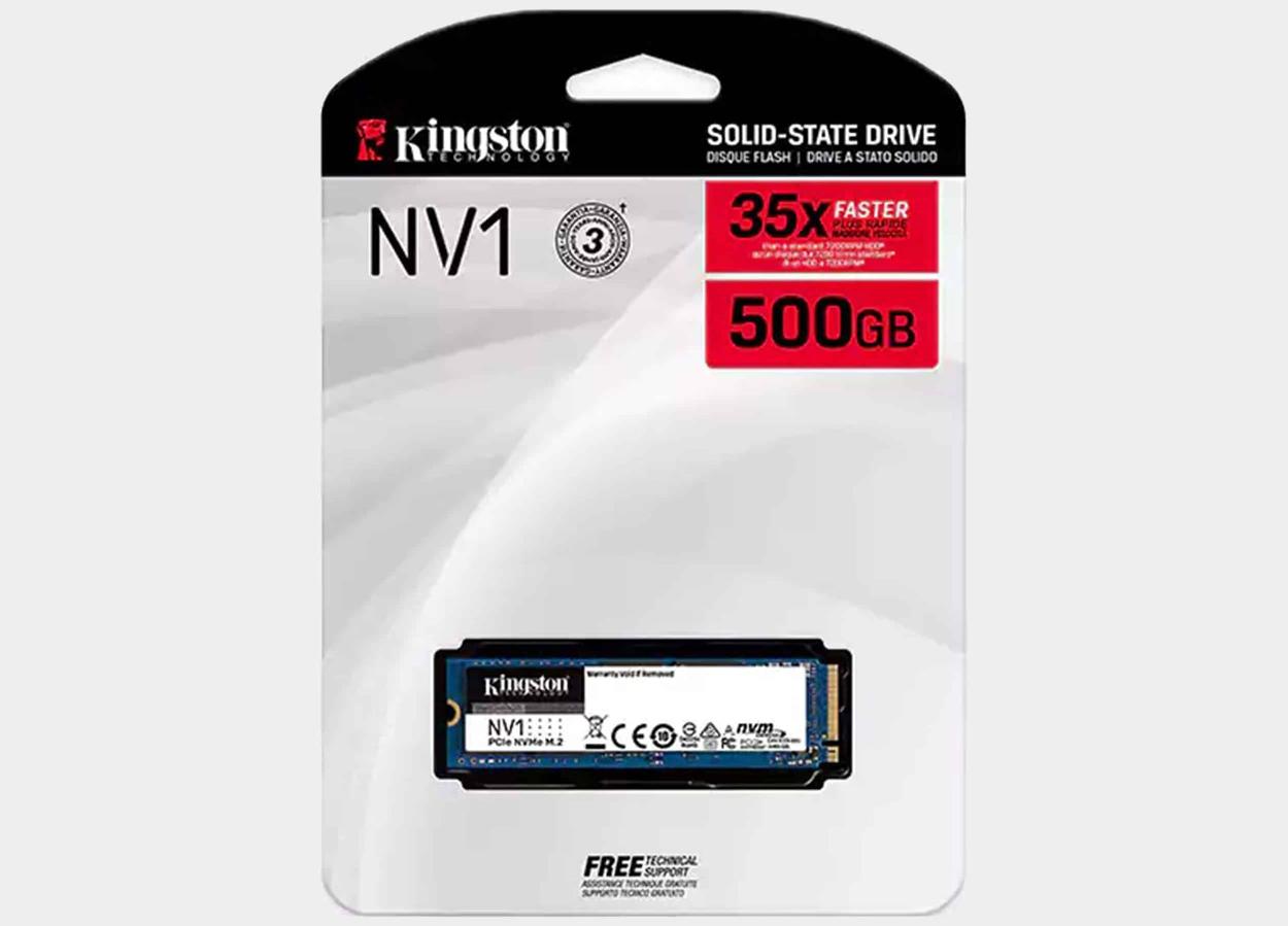 Kingston NV1 500G M.2 2280 NVMe