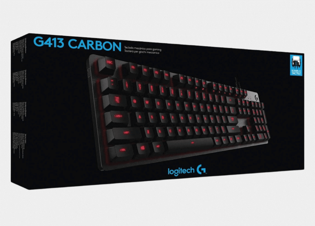 Logitech G413 Carbon Mechanical Backlit Gaming Keyboard