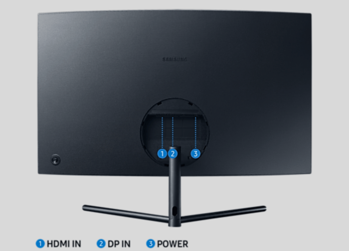 Samsung 32 VA Curved 60Hz UHD LU32R590CWMXEG