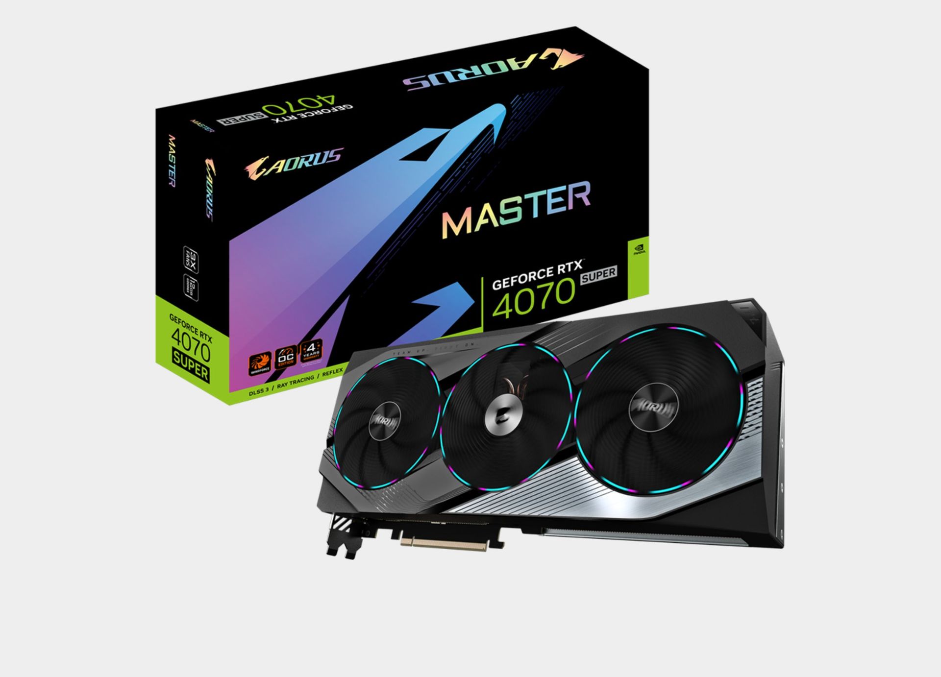 AORUS GeForce RTX™ 4070 SUPER MASTER 12G