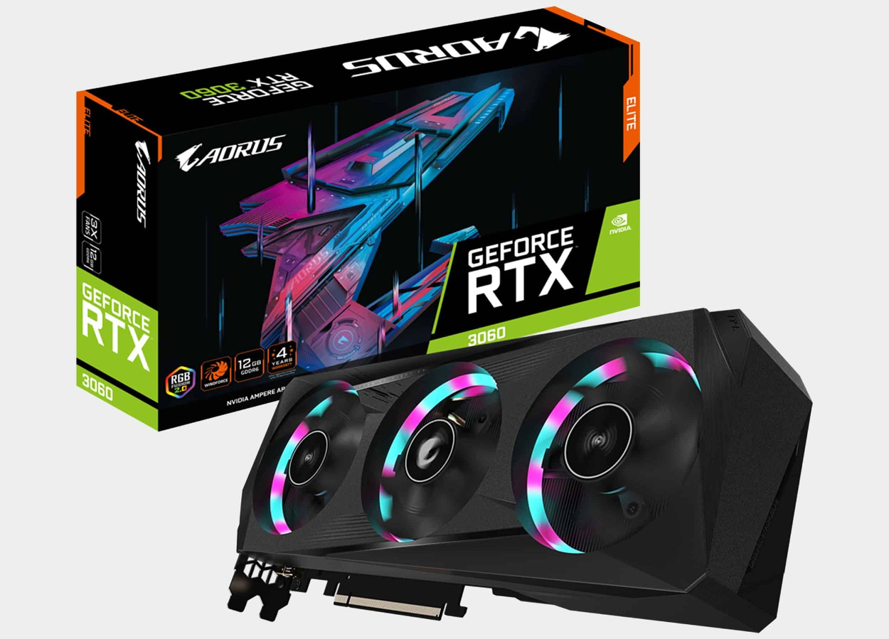 AORUS GeForce RTX 3060 ELITE 12G