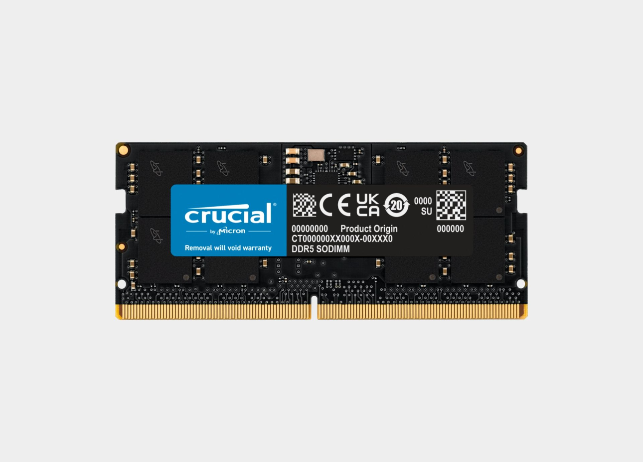 Crucial 16GB DDR5 SODIMM 4800MHz