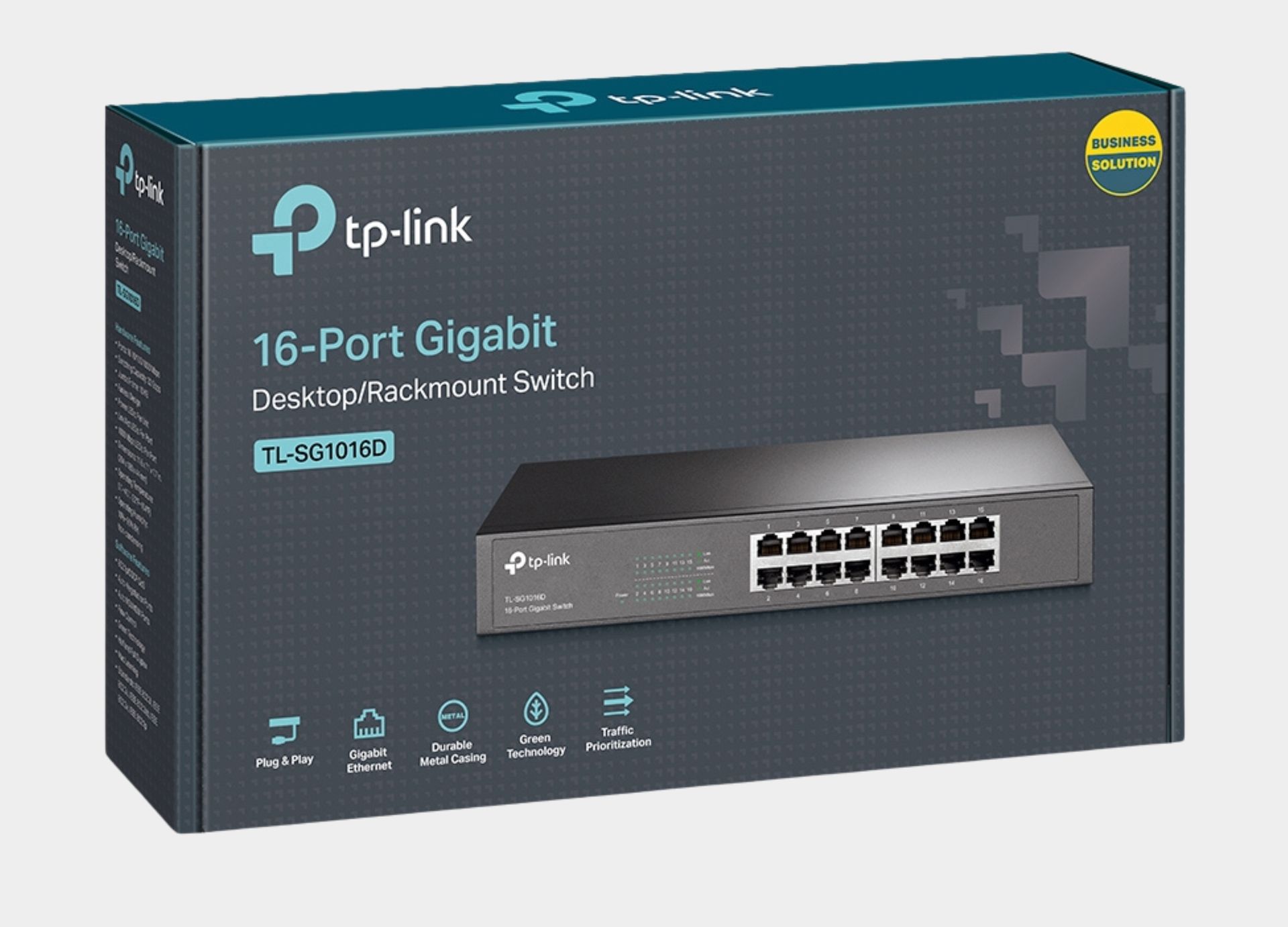 TP-Link TL-SG116 16-Port Gigabit Desktop Switch