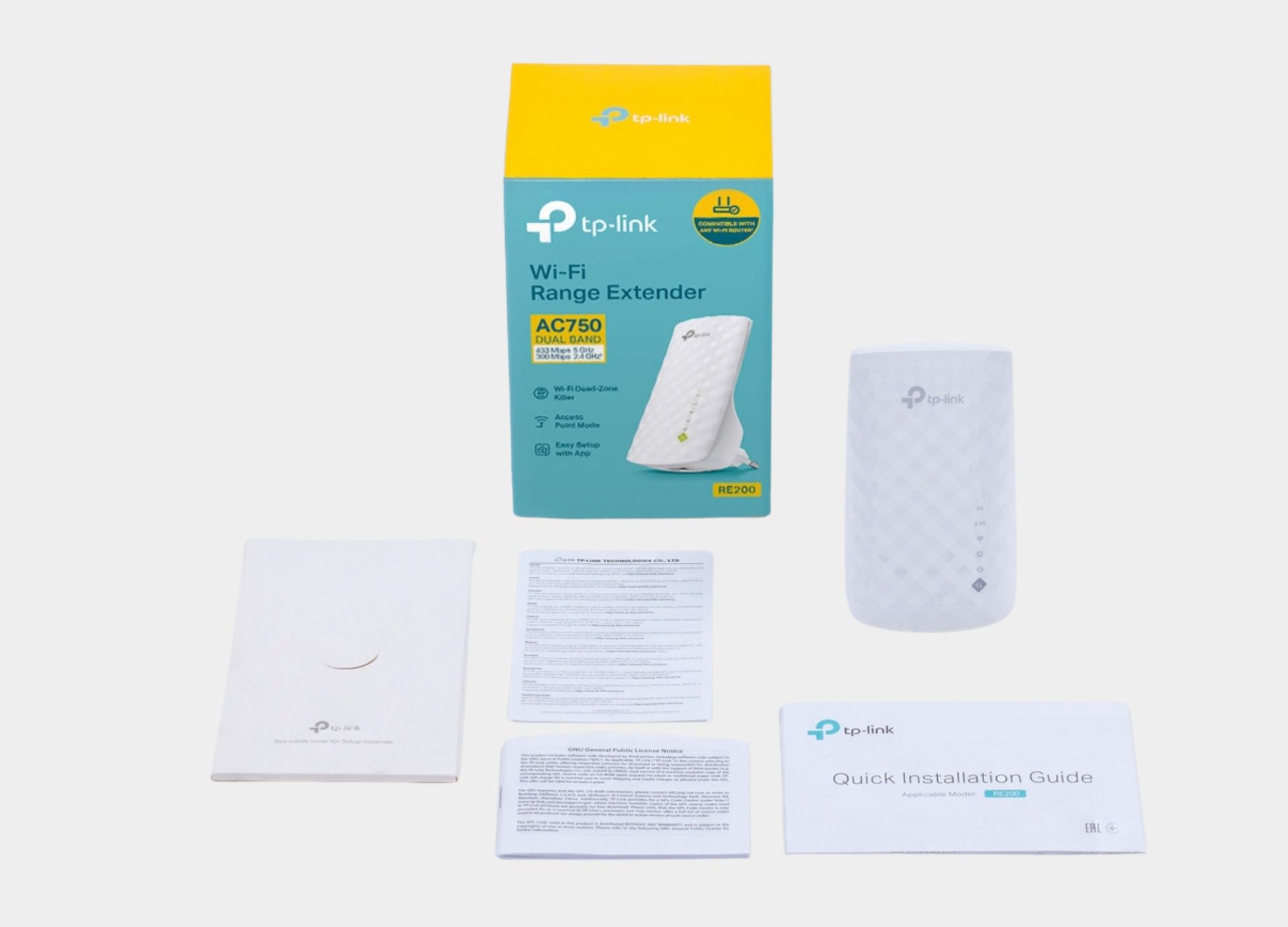 TP-Link RE200 AC750 Wi-Fi Range Extender