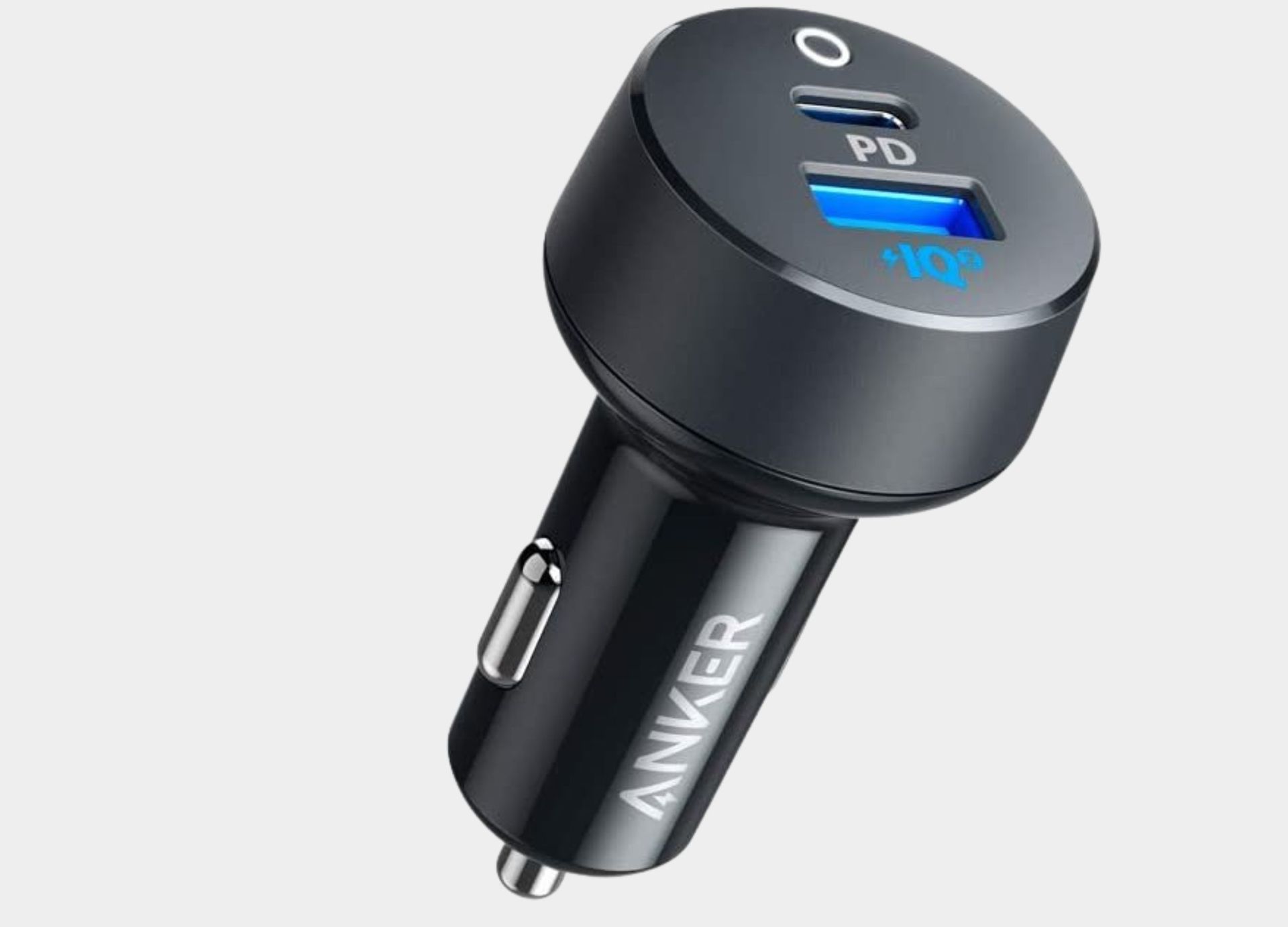 Anker PowerDrive PD + 2 Car Charger | Black + Gray