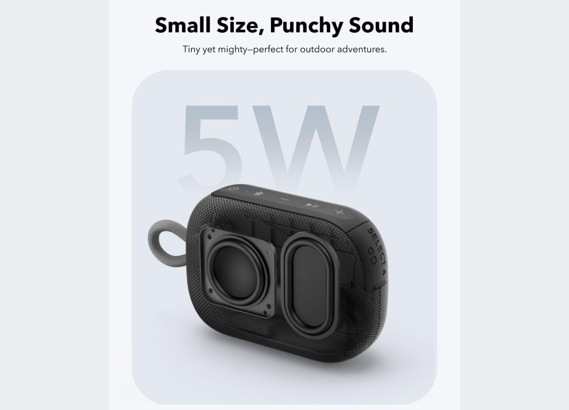 Anker Soundcore Select 4 Go Portable Bluetooth Speaker | Black