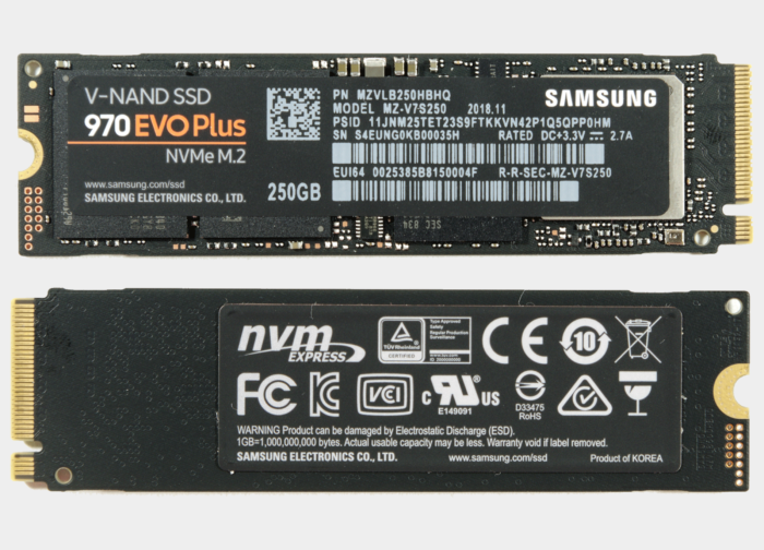 SAMSUNG AVO 970 256 GB