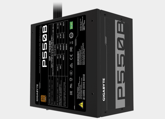 GIGABYTE GB PSU P550B Power Supply 550W
