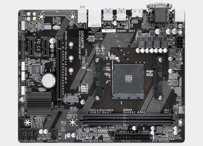 Gigabyte GA A320M S2H V2