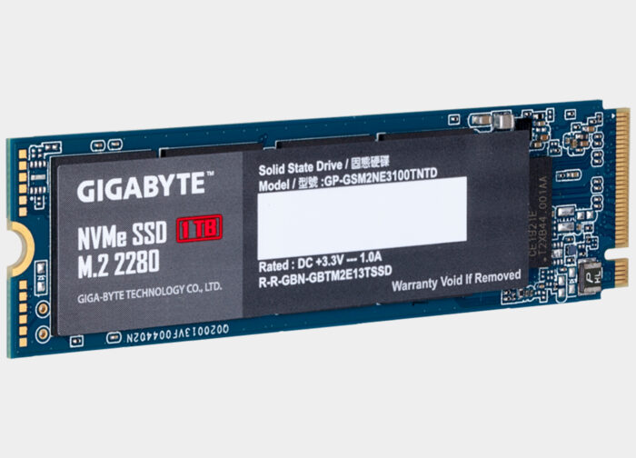 GIGABYTE NVMe SSD 1TB | GP-GSM2NE3100TNTD