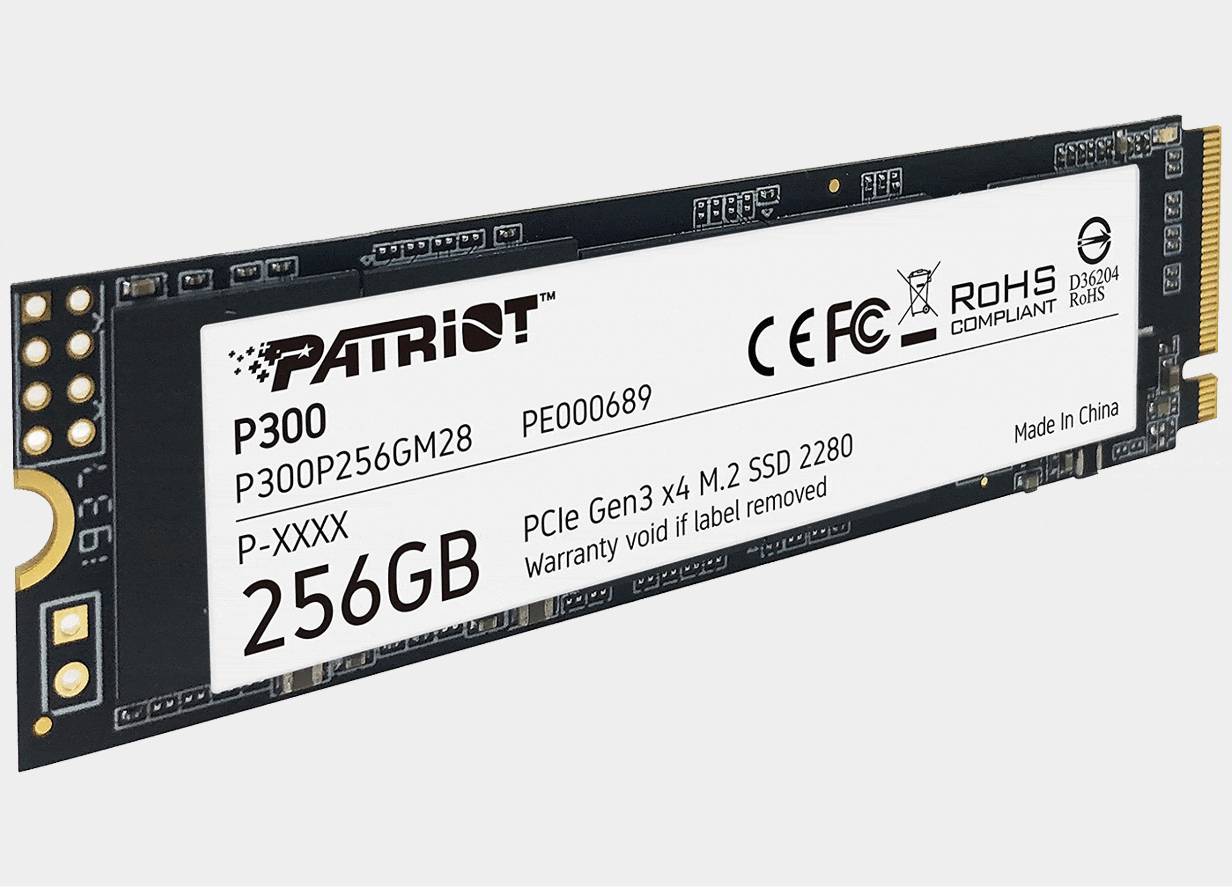 Patriot P300 M.2 2280 256GB NVMe