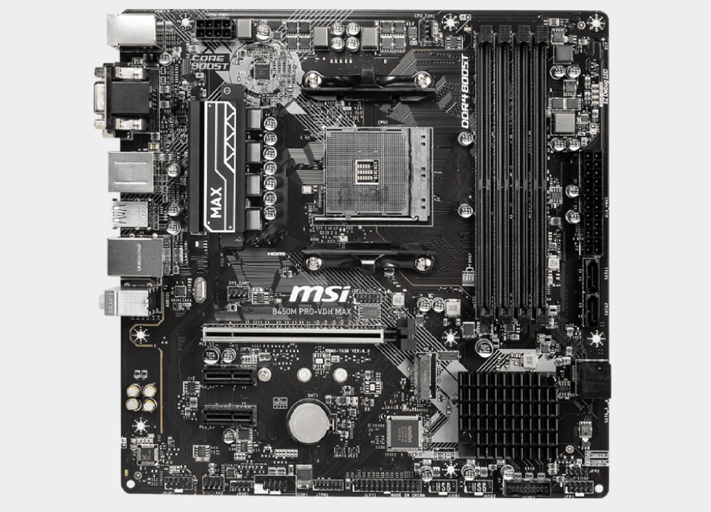 MB MSI B450M PRO-VDH MAX