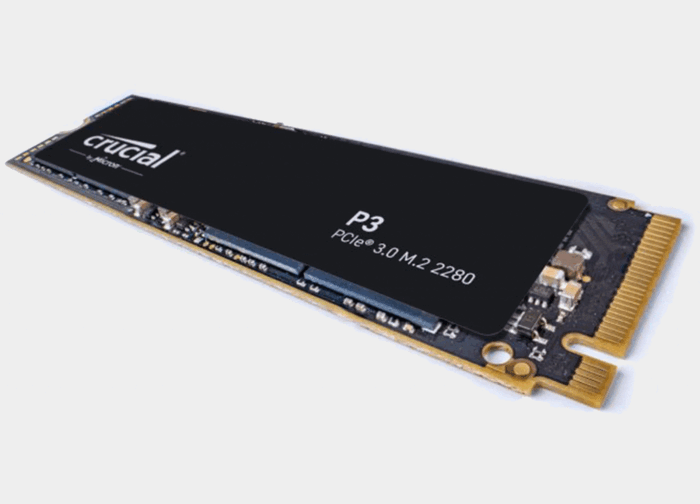 CRUCIAL M2 2280 500GB P3 NVMe