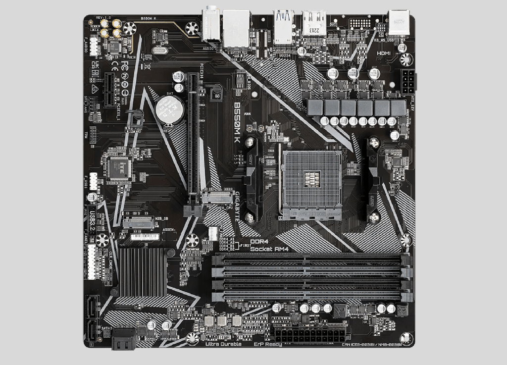 Gigabyte B550M K