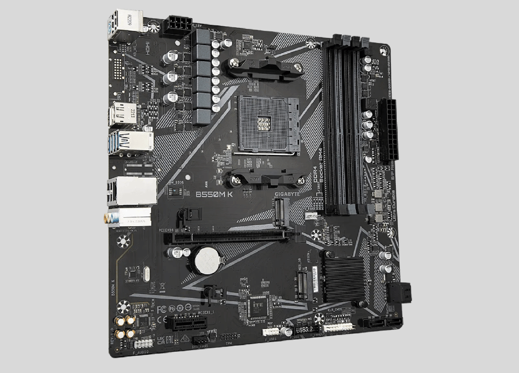 Gigabyte B550M K