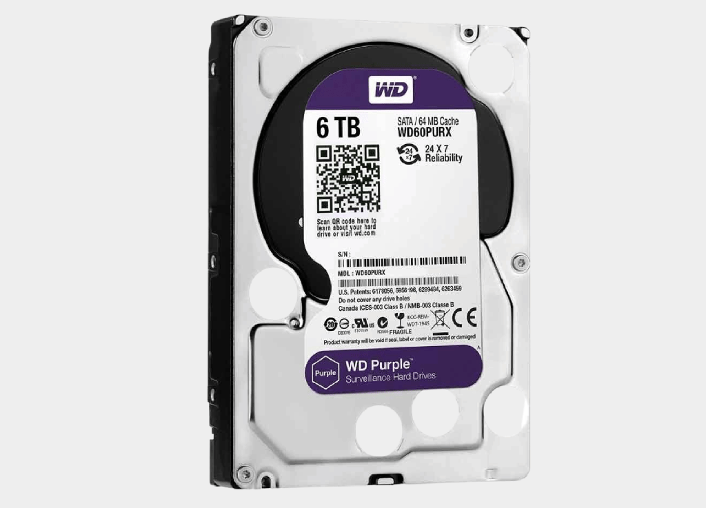 WD PC PURPLE HDD 6TB