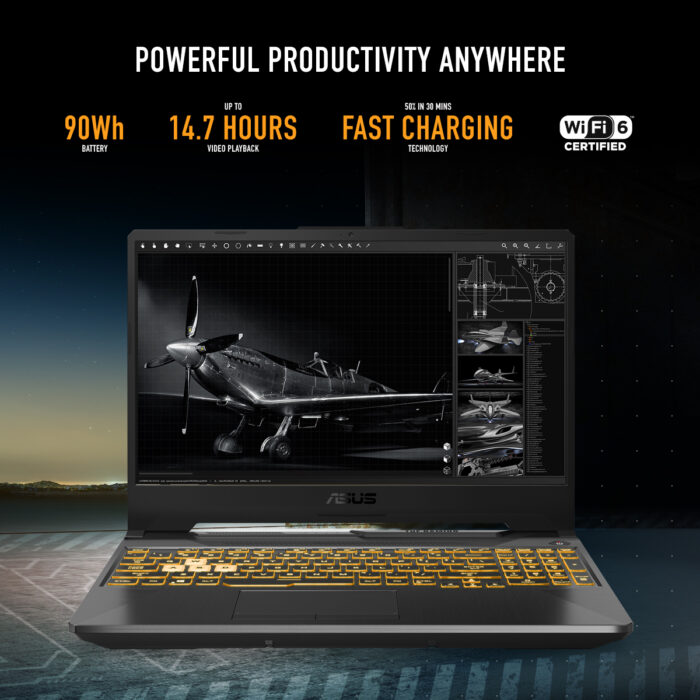 ASUS TUF Gaming F15 FX506HEB-HN145W