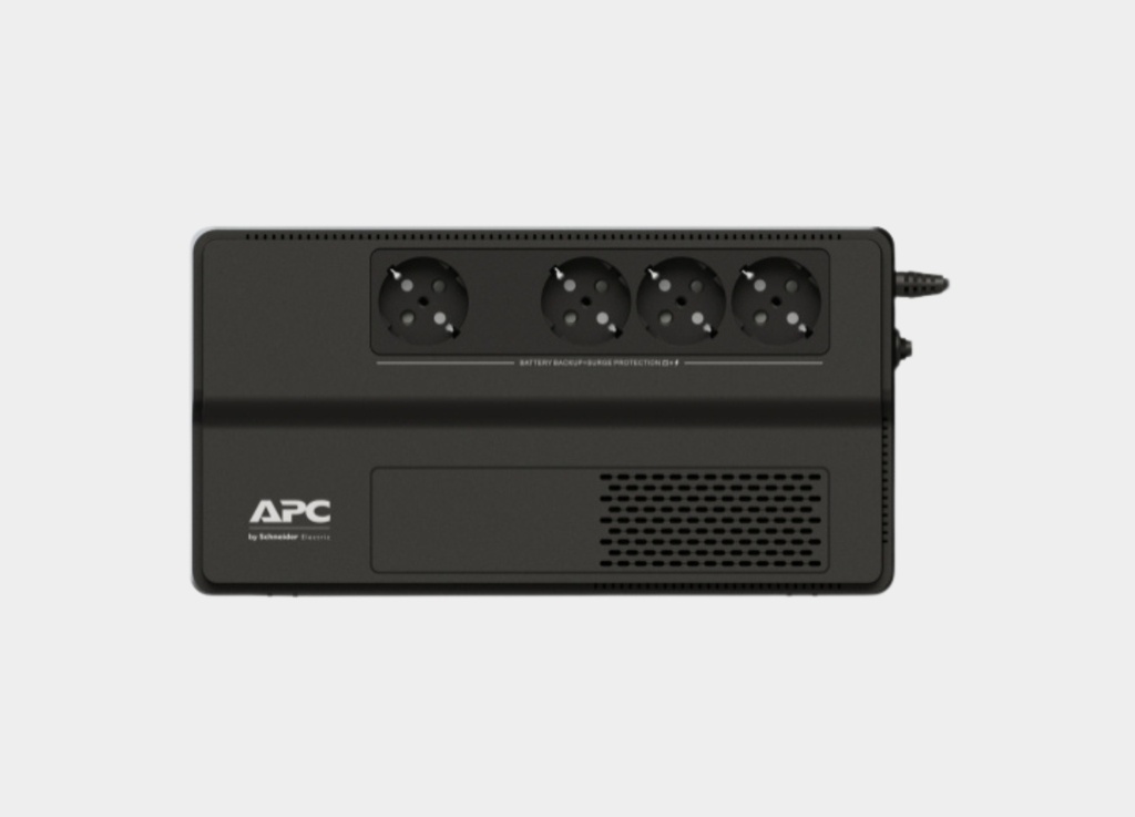 APC Easy UPS, 1000VA, Floor/Wall Mount, 230V, 4x CEE 7/3 Schuko outlets, AVR