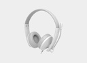 Meetion HP003U White Usb Wired Headset