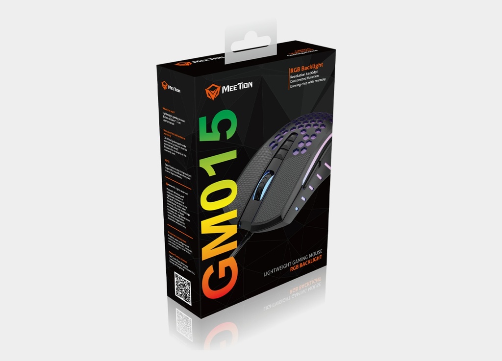 Meetion GM015 Lightweight Honeycomb Wired Gaming Mouse