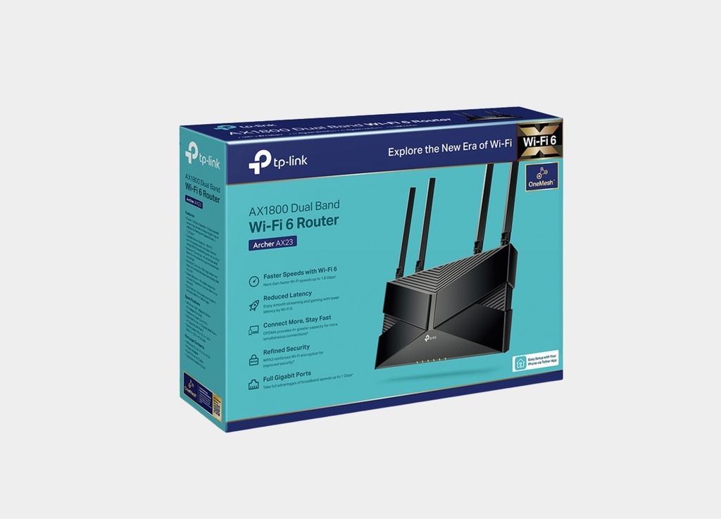 TP-Link AX1800 Archer AX23 Dual-Band Wi-Fi 6 Router 