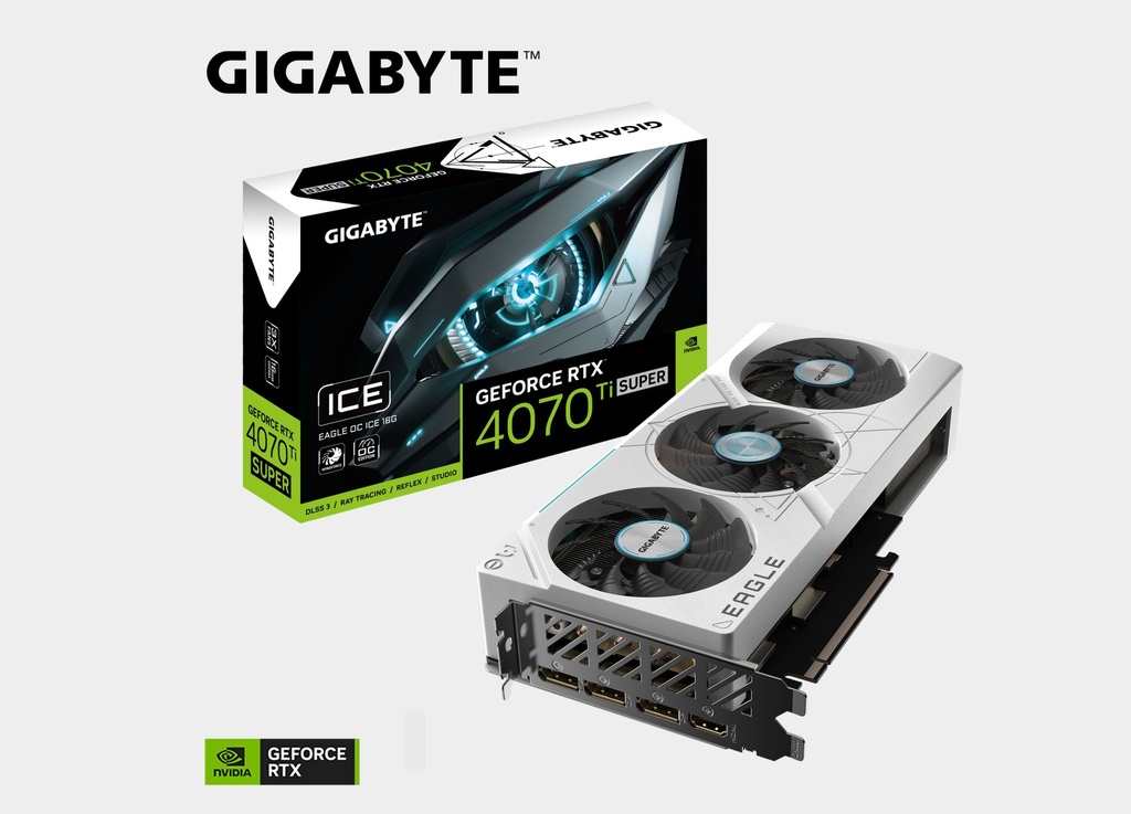 GIGABYTE GeForce RTX™ 4070 Ti SUPER EAGLE OC ICE 16G