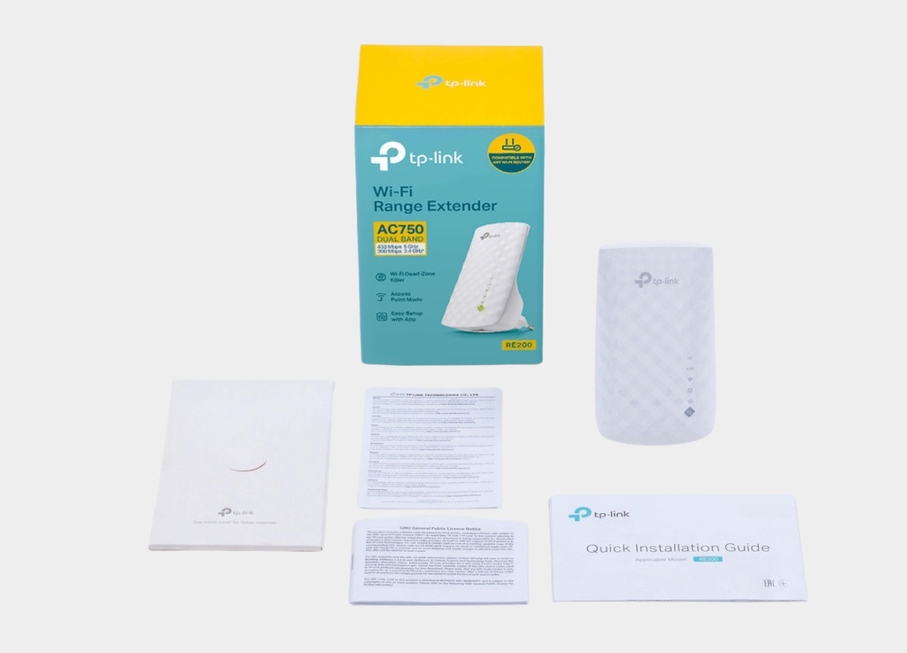 TP-Link RE200 AC750 Wi-Fi Range Extender 