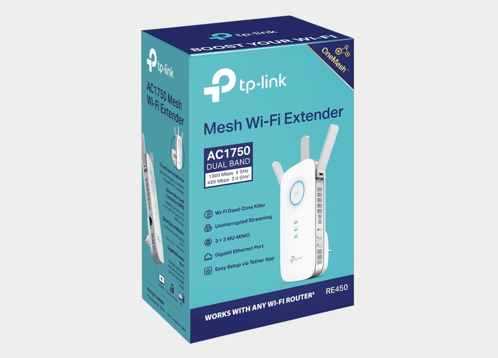 TP-Link RE450 AC1750 Wi-Fi Range Extender 3200  