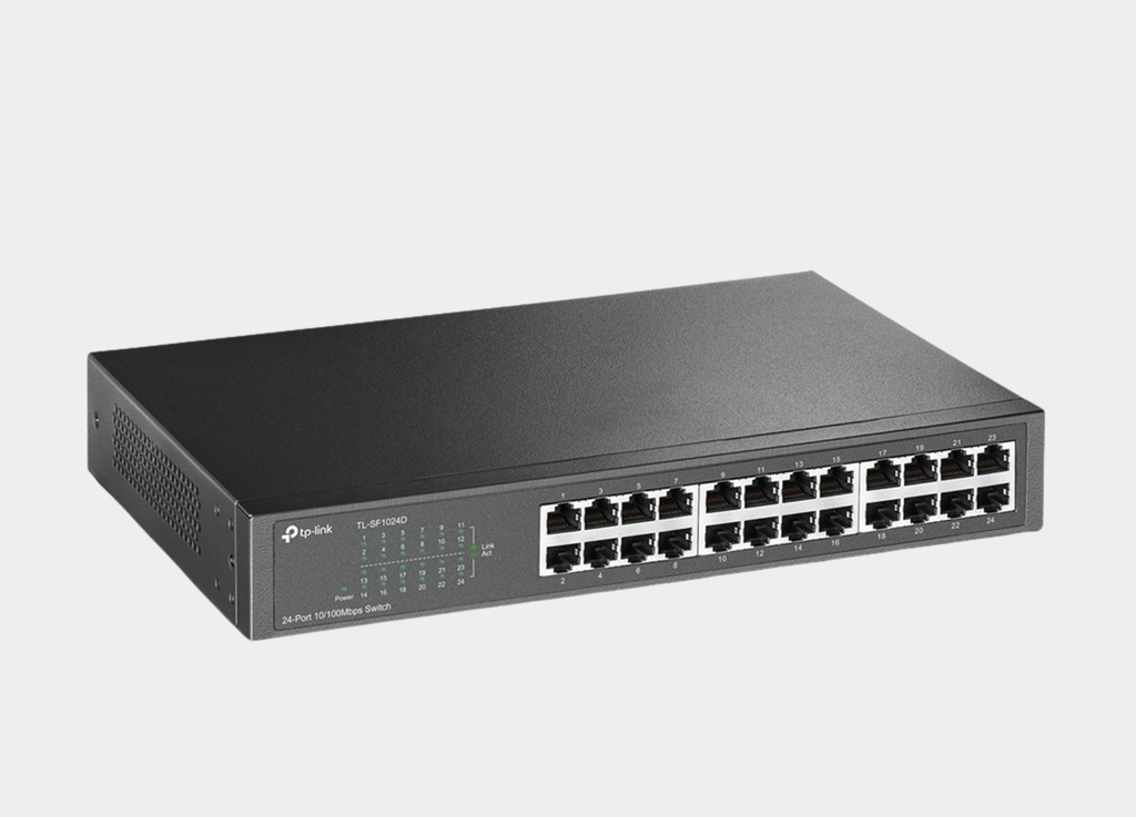 TP-Link TL-SF1024D 24-port 10/100Mbps Desktop/Rackmount Switch