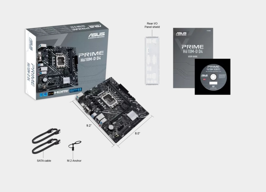 ASUS PRIME H610M-D D4