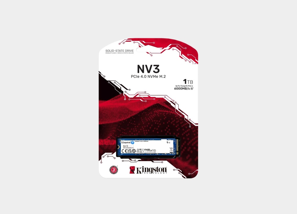 KINGSTON M.2 NVME 1TB SOLID STATE DRIVE 