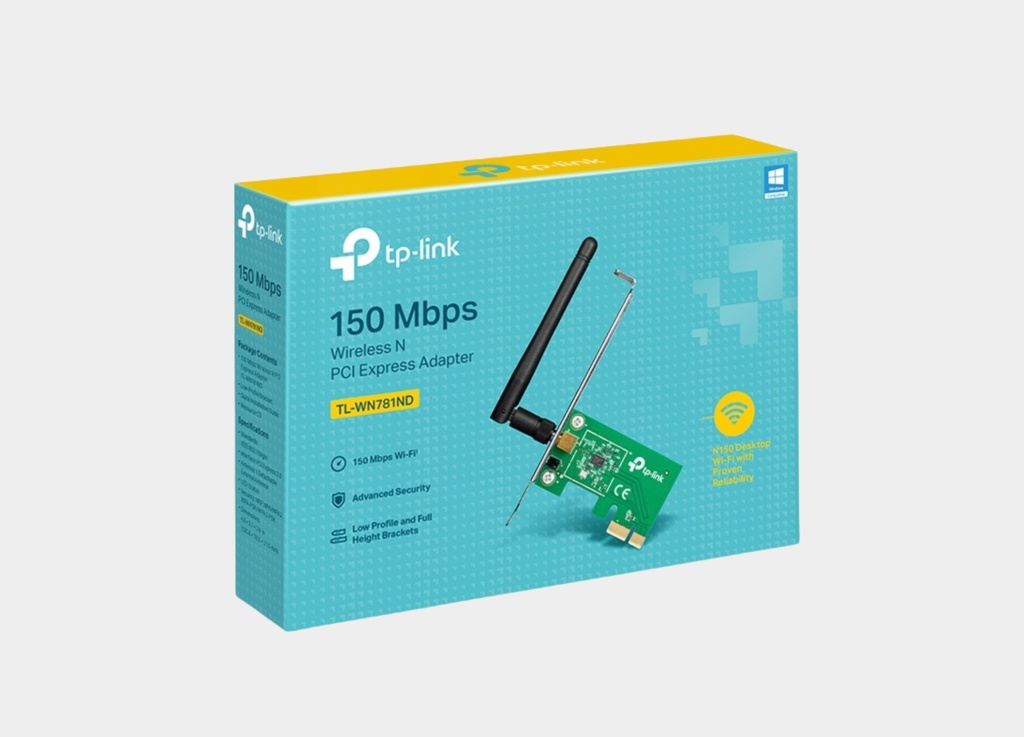 TP-Link TL-WN781ND 150Mbps Wireless N PCI Express Adapter