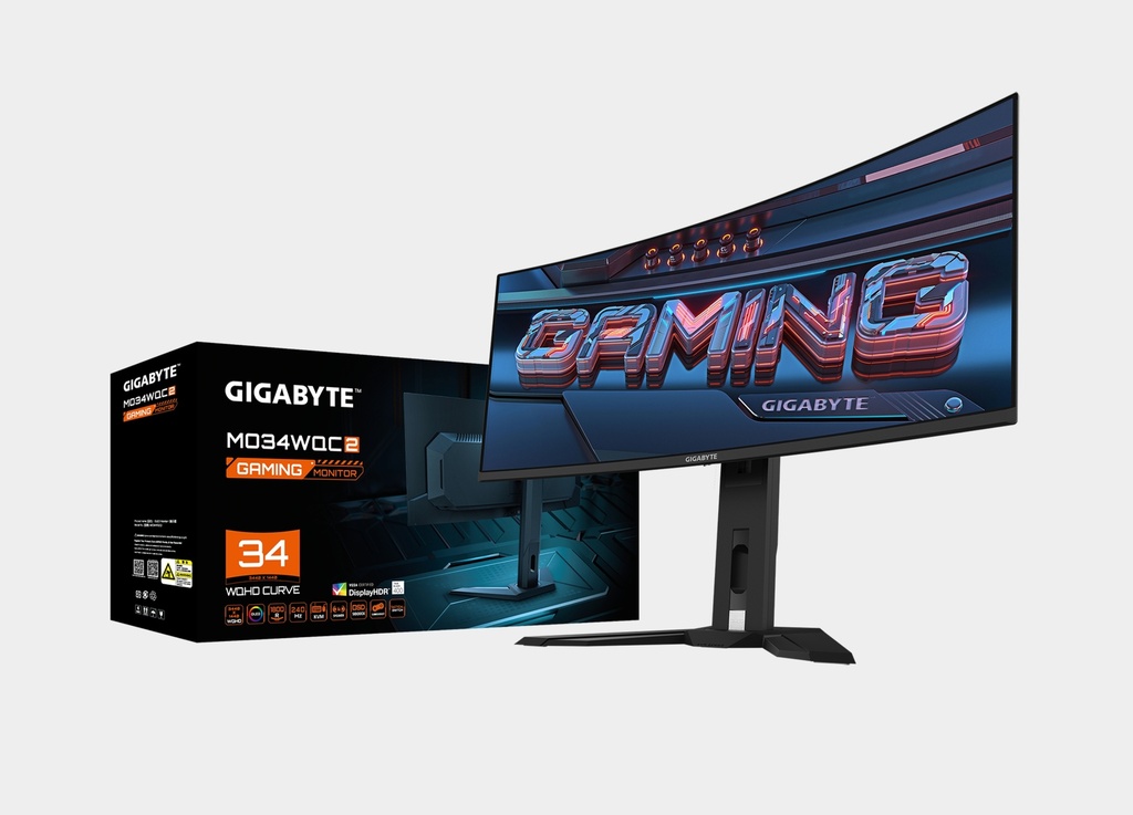 GIGABYTE 34 MO34WQC2 Gaming Monitor