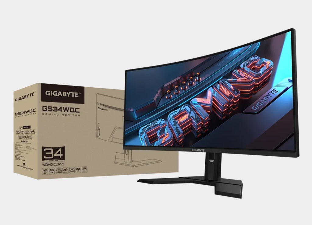 GIGABYTE 34 GS34WQC EU Gaming Monitor 