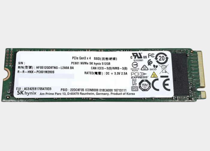 SKHYNIX M2 2280 512GB NVMe 