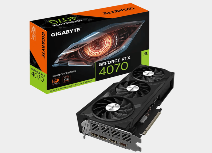 GIGABYTE GeForce RTX™ 4070 WINDFORCE OC 12G