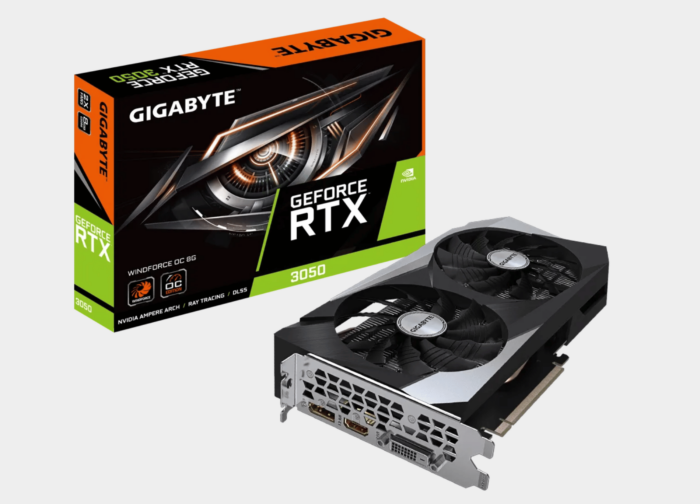 GIGABYTE GeForce RTX™ 3050 WINDFORCE OC 8G