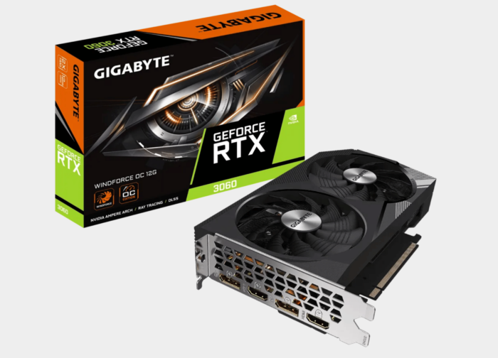 GIGABYTE GeForce RTX™ 3060 WINDFORCE OC 12G