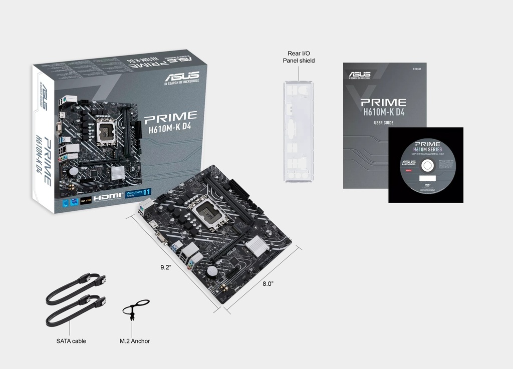 ASUS PRIME H610M-K D4