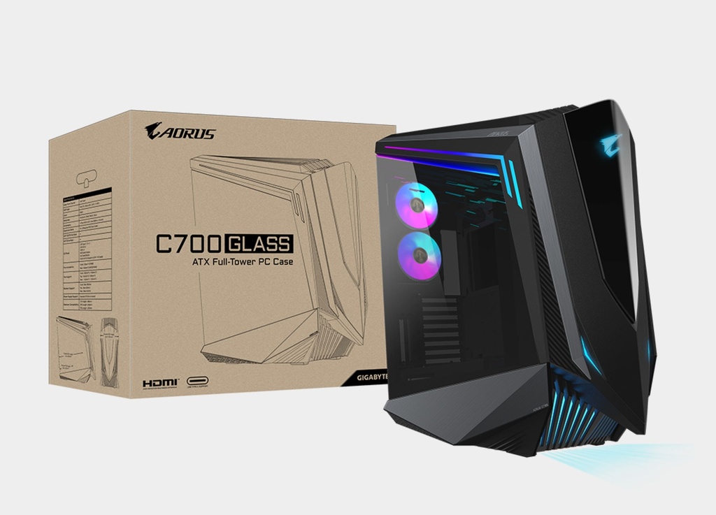 AORUS C700 GLASS Full Tower Gaming Case RGB ​