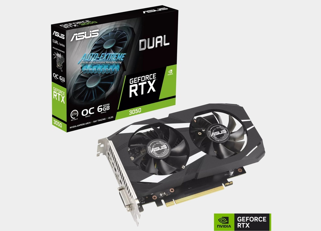 ASUS Dual GeForce RTX™ 3050 OC 6GB GDDR6