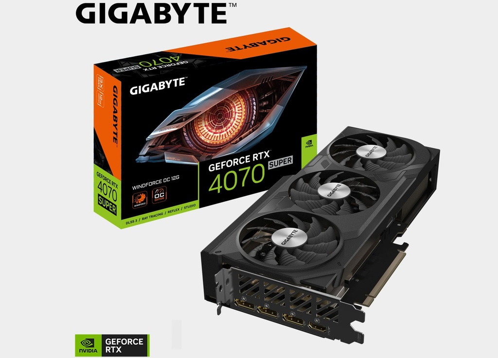 GIGABYTE GeForce RTX™ 4070 SUPER GAMING OC 12G