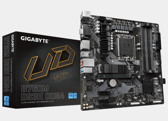 GIGABYTE B760M DS3H DDR4