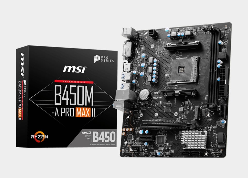 MSI B450M-A PRO MAX II