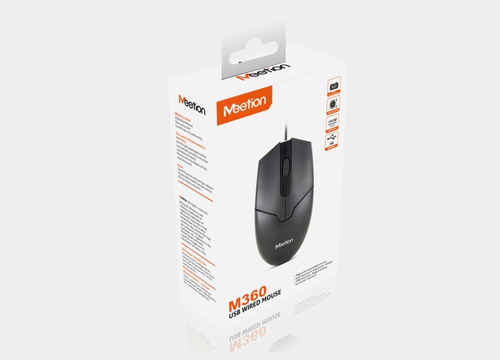 Meetion M360 Wired Mouse