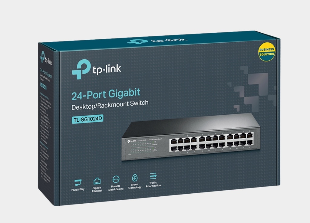 TP-Link TL-SG1024D 24-Port Gigabit Desktop/Rackmount Switch 