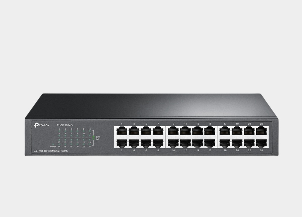 TP-Link TL-SF1024D 24-port 10/100Mbps Desktop/Rackmount Switch