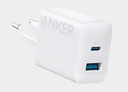 Anker 20W Wall Charger | 2 Ports | B2B | White Iteration